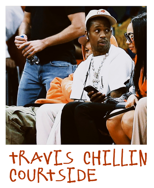 Travis Scott Courtside