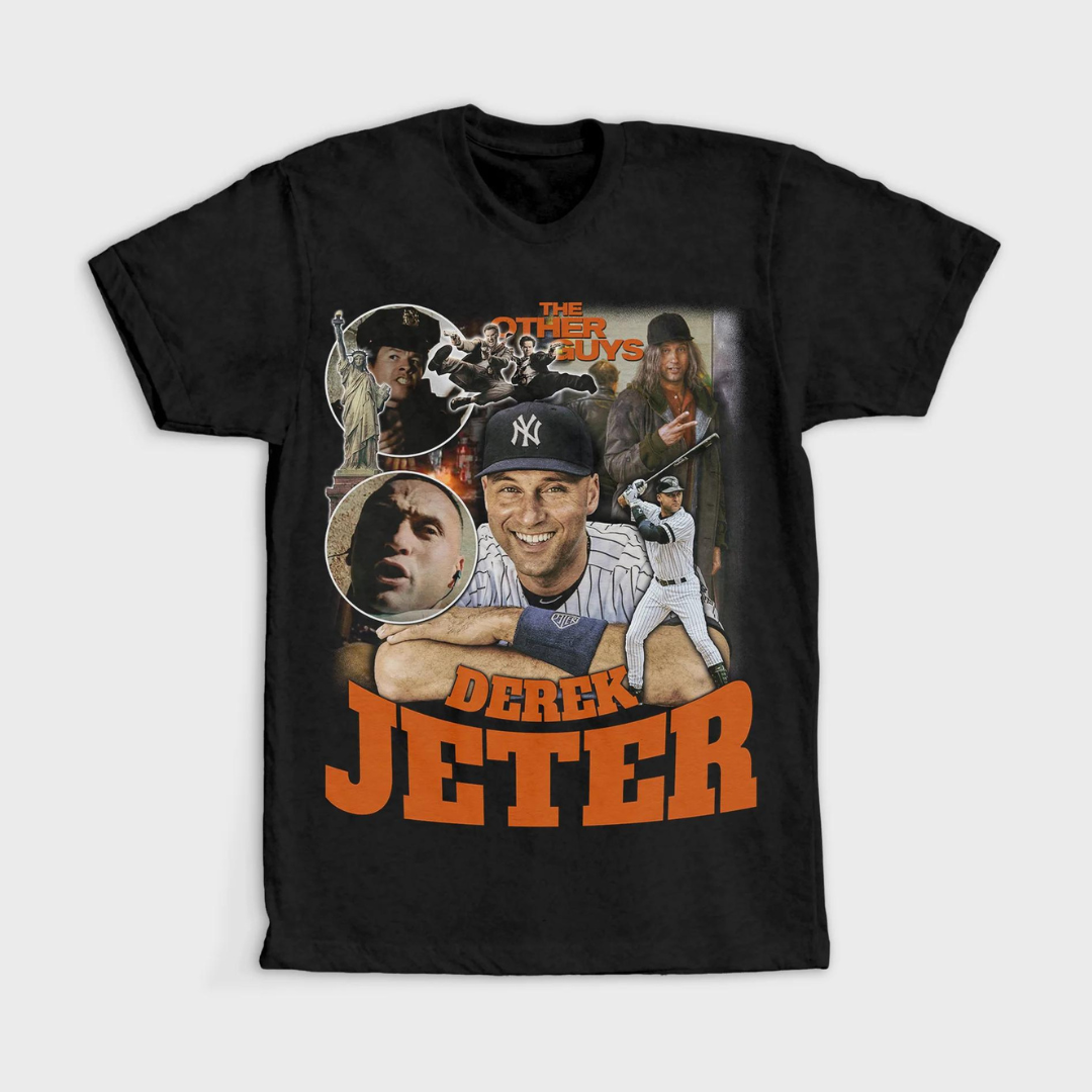 Derek Jeter Guest stars in The Other Guys Long Sleeve T-Shirt by